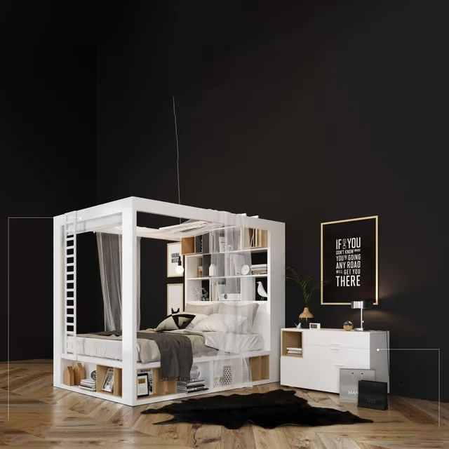 furniture – Bedroom 8 3ds Max