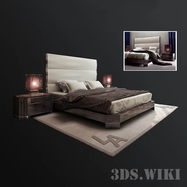 furniture – Bedroom Giorgio Collection 3ds Max