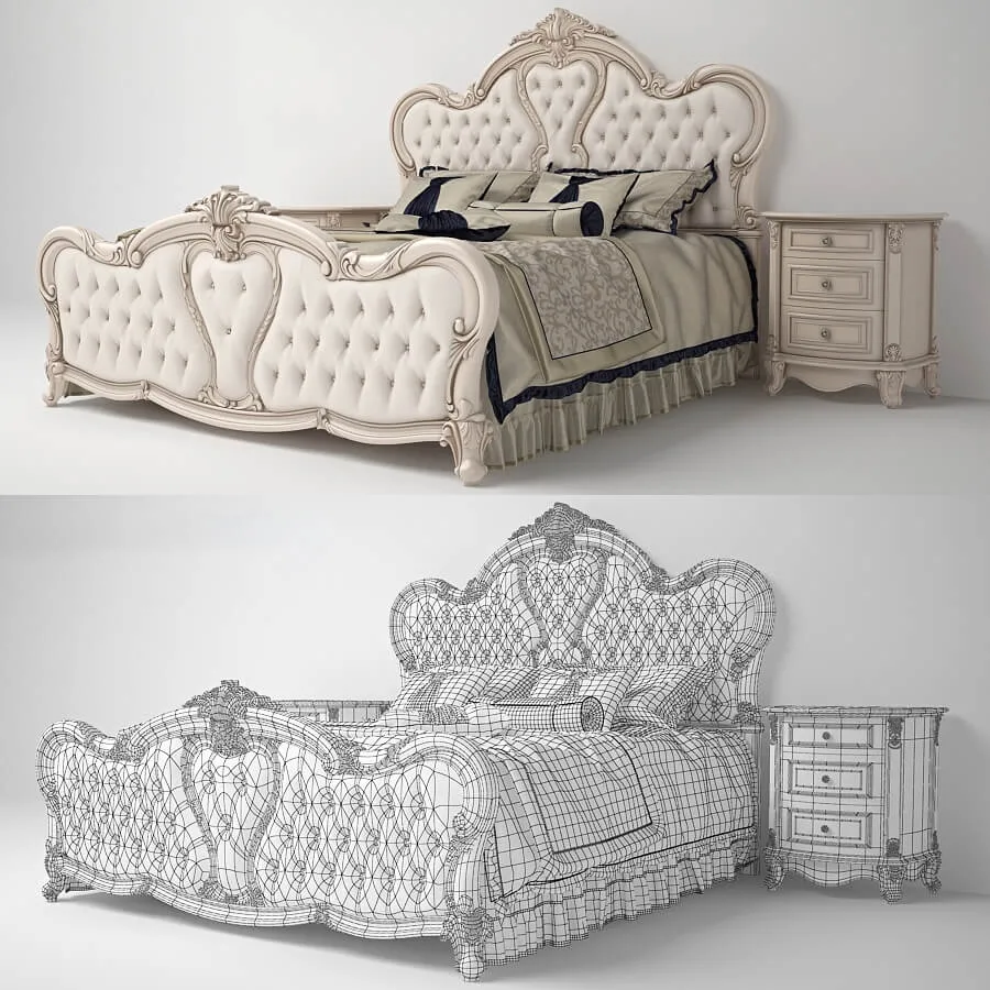 furniture – Bedroom Orpheus Art. 8985 3ds Max