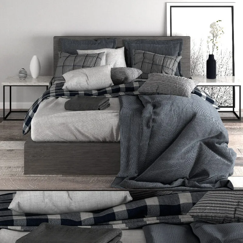 furniture – Bedroom set 10 3ds Max