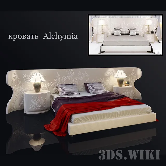 furniture – Beds from ALCHYMIA factory 3ds Max