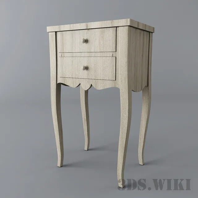 furniture – Bedside table Isabella Costantini 3ds Max