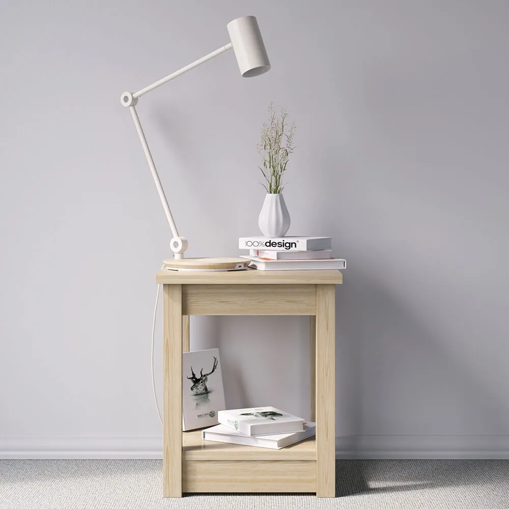 furniture – Bedside table with lamp 3ds Max