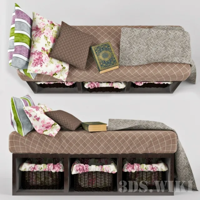 furniture – Bench 3ds Max