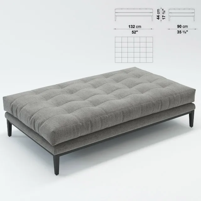 furniture – Bench ac lounge b&b italia 3ds Max