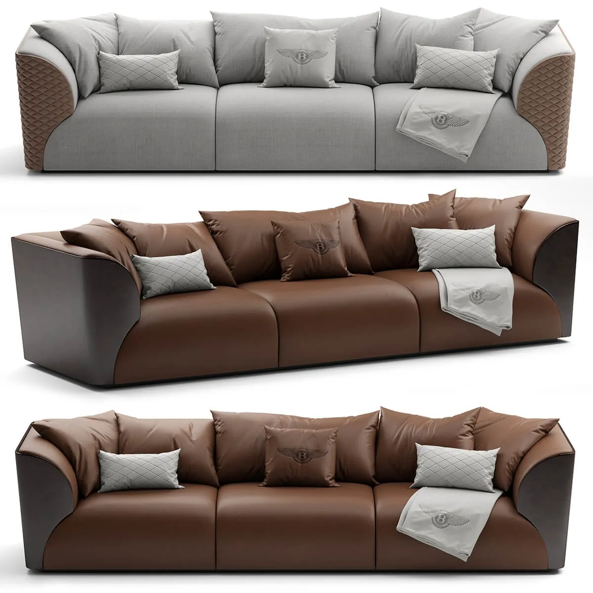 furniture – Bentley Home Winston sofa 2012 3ds Max