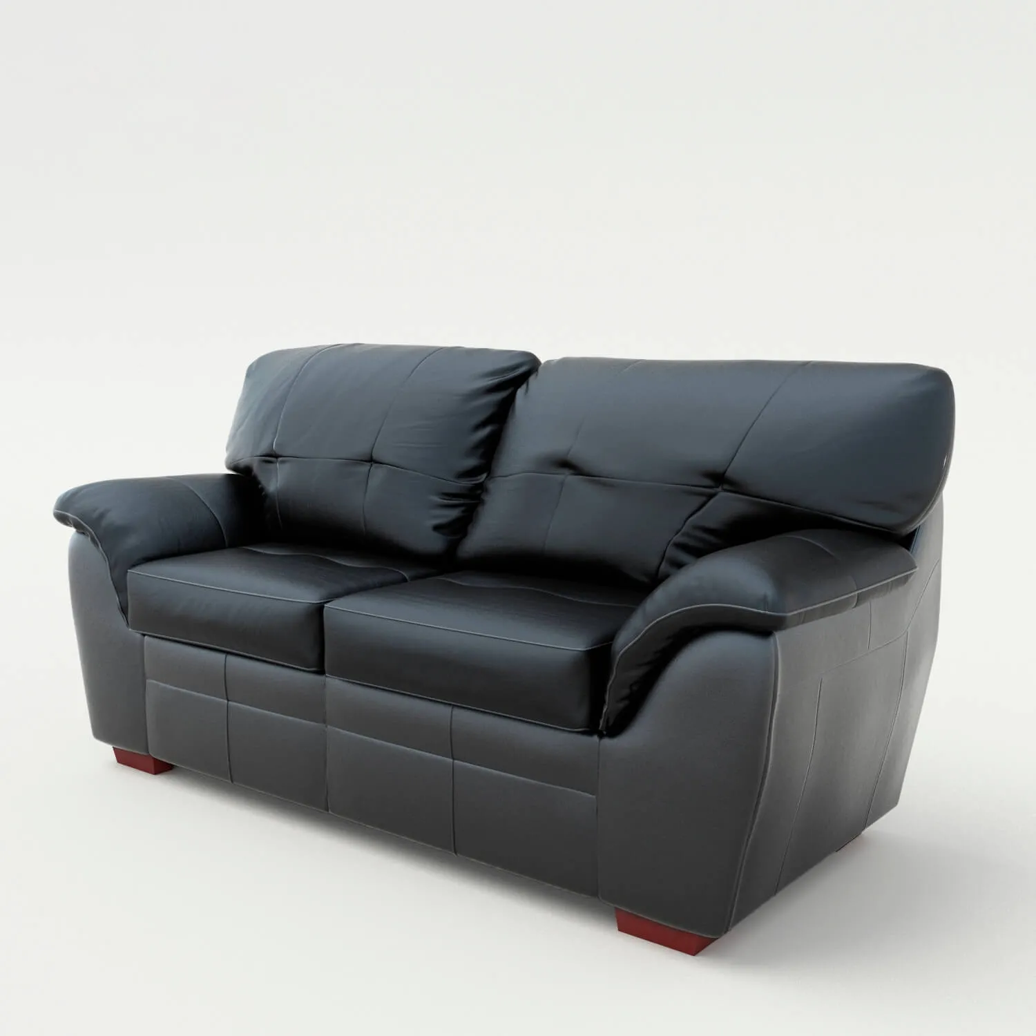 furniture – Berbu sofa Bed 2-seater black 3ds Max