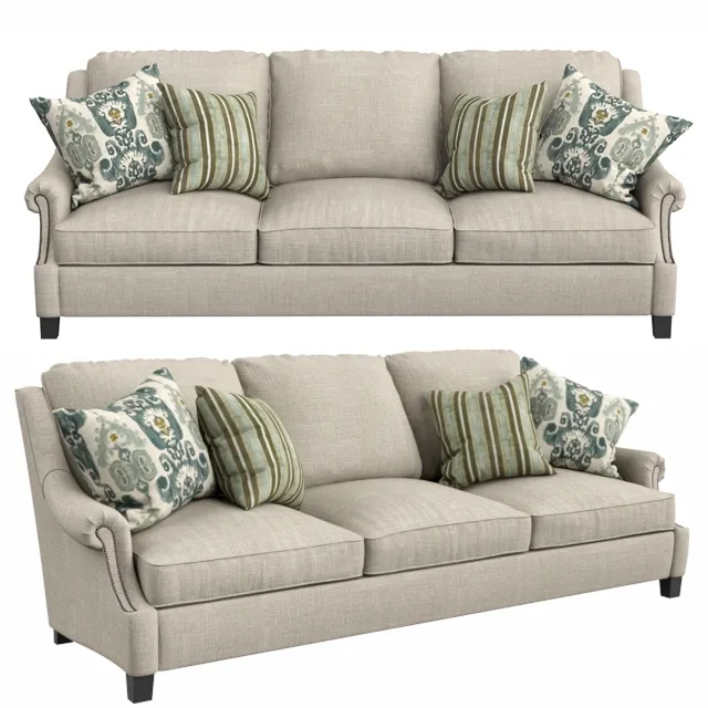 furniture – Bernhardt Martin sofa 3 3ds Max