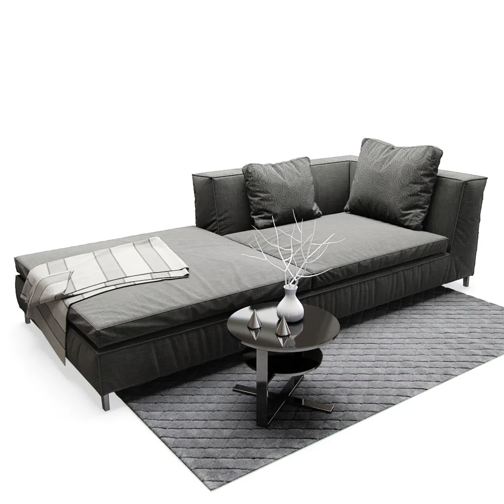 furniture – Bernhardt Martin sofa 4 3ds Max