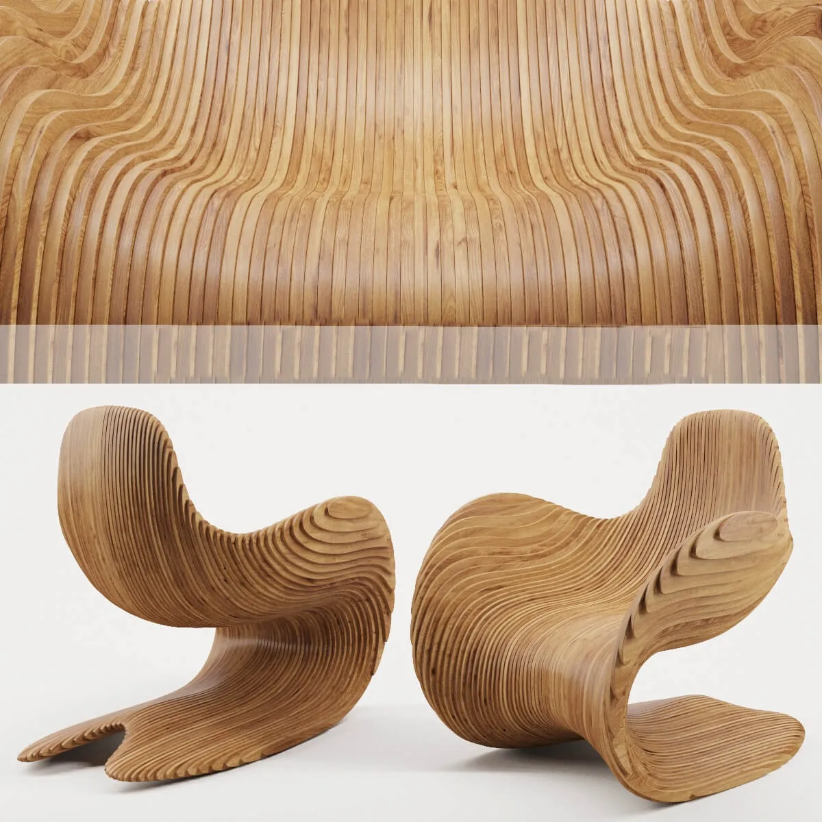 furniture – Betula Chair 3ds Max