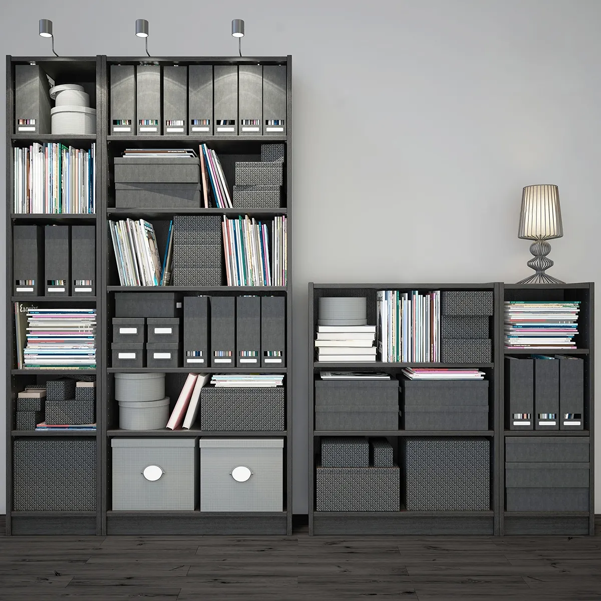 furniture – Billy bookcase 01 3ds Max