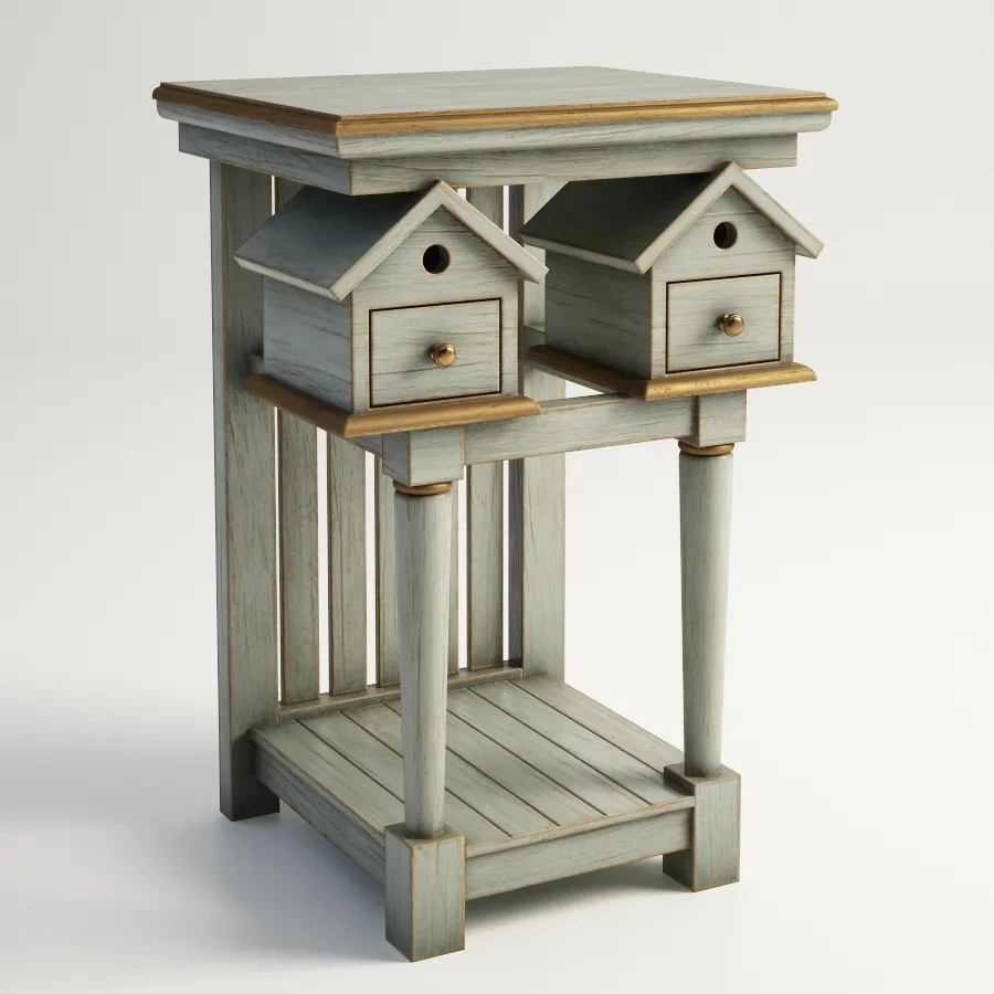 furniture – Birdhouse table 08 3ds Max