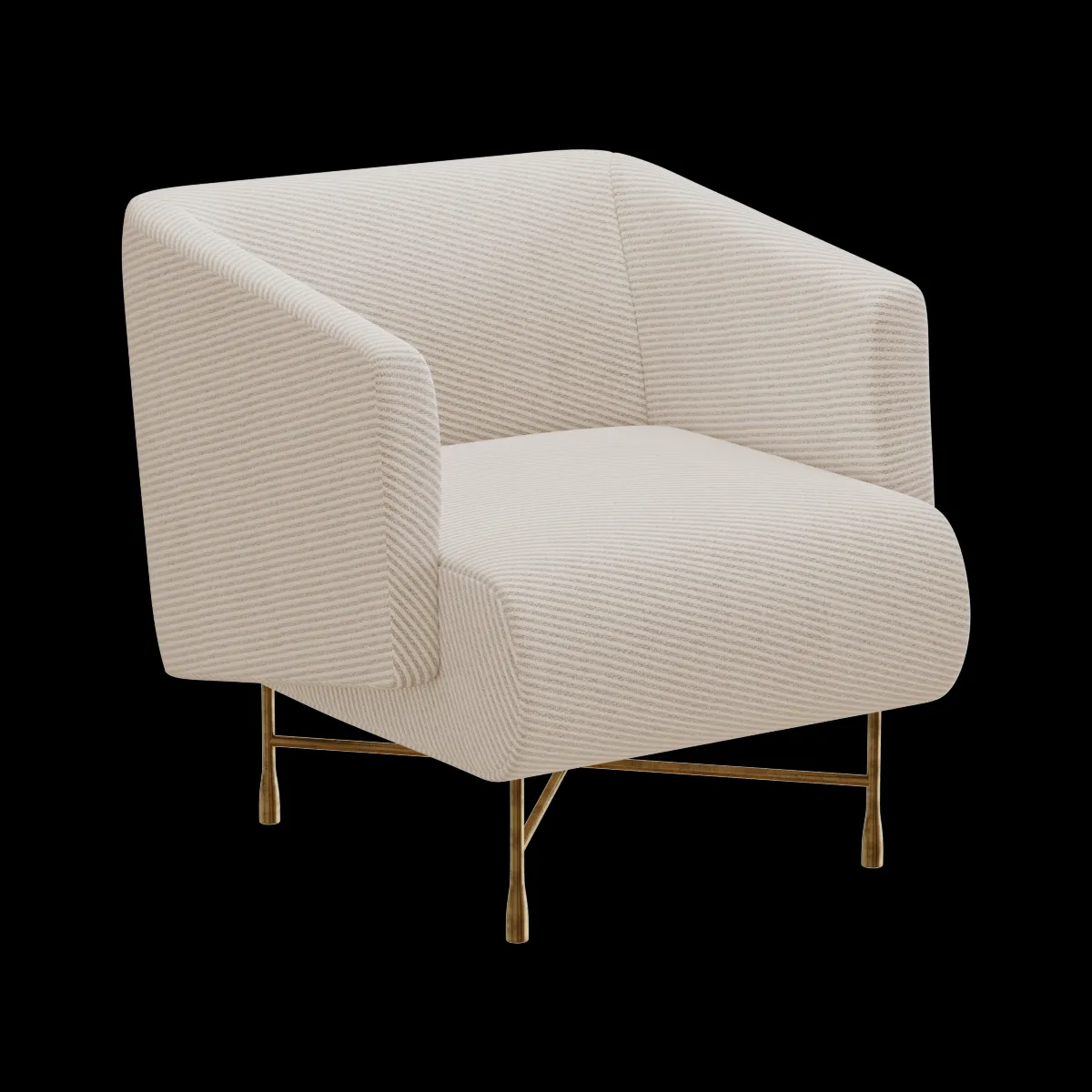 furniture – Bljoux lounge armchair 3ds Max