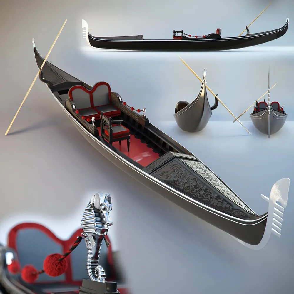 furniture – Boat 63 3ds Max