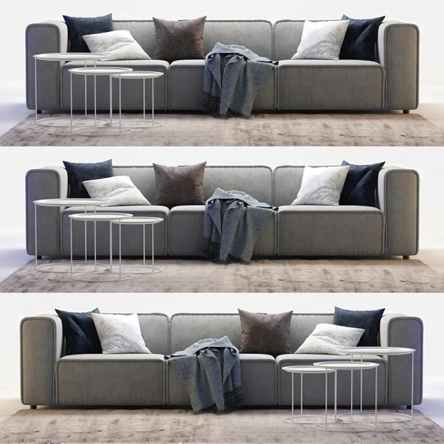 furniture – BoConcept Carmo sofa 1 3ds Max
