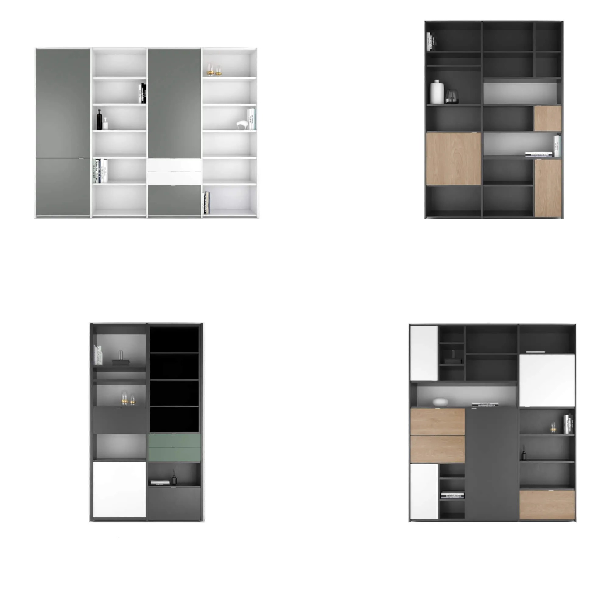 furniture – BoConcept Copenhagen wall system set 2 3ds Max