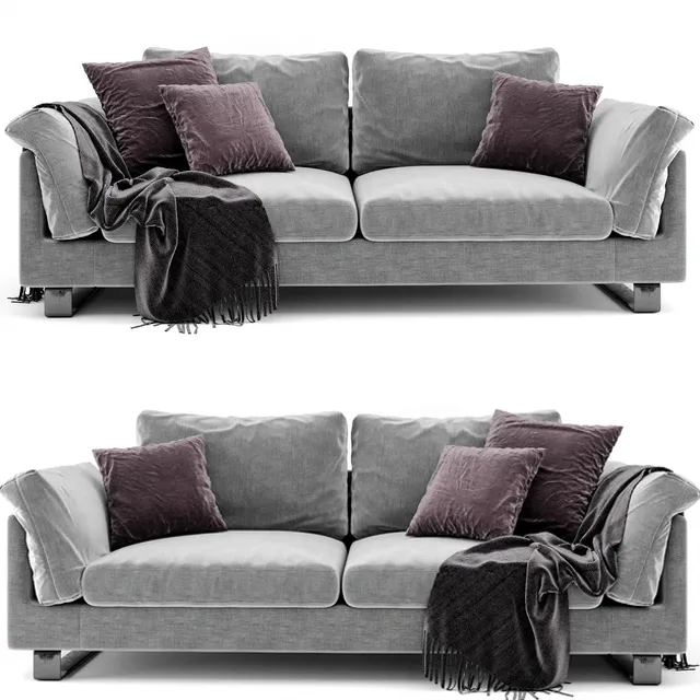 furniture – Boconcept Indivi 2 2 Sofa 3ds Max