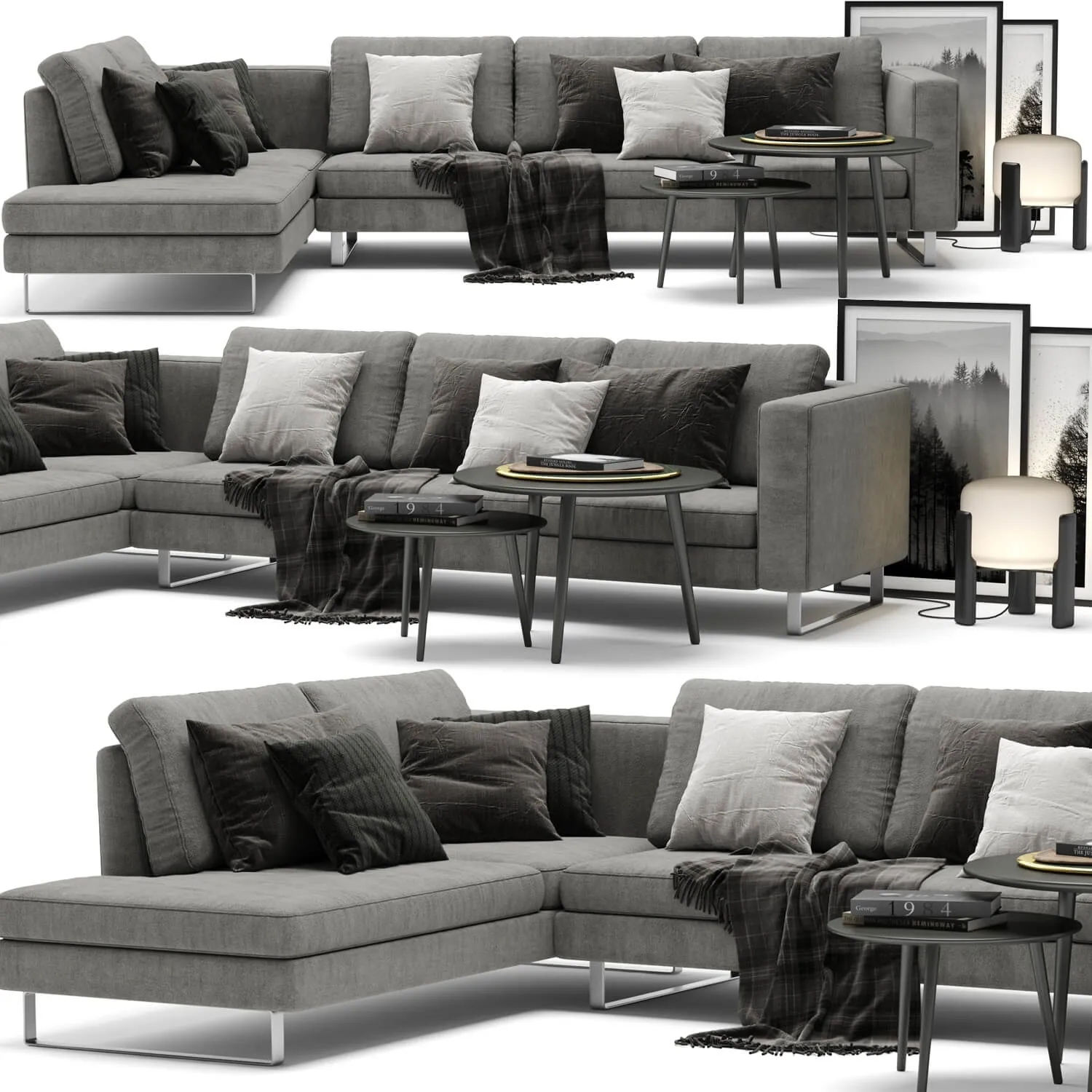 furniture – BoConcept Indivi Sofa B 3ds Max