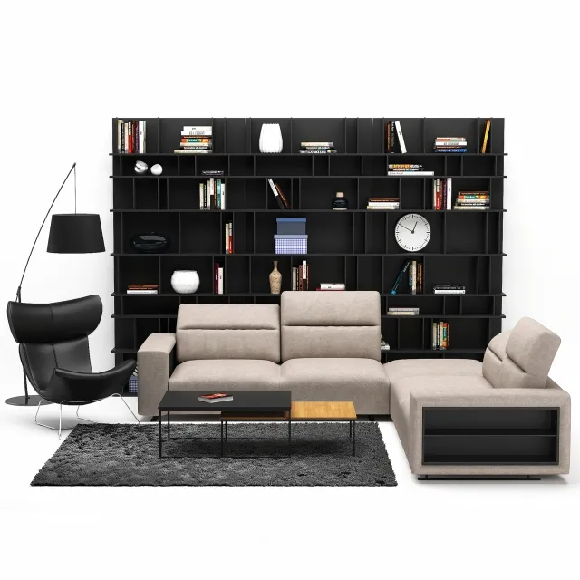 furniture – BoConcept set 3ds Max