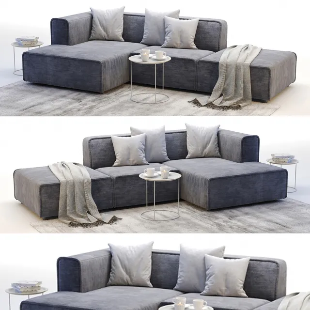 furniture – BoConcept_Carmo 3 Sofa 3ds Max