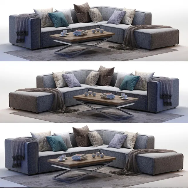 furniture – BoConcept_Carmo4 Sofa 3ds Max