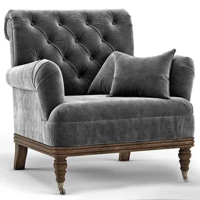 furniture – Bogard Accent  armchair 3ds Max