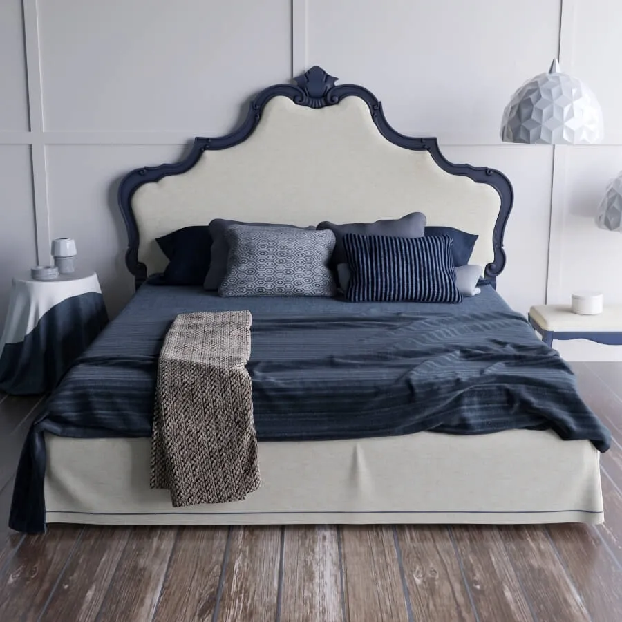 furniture – Bolzan_Letti_Chantal_Chic bed 3ds Max