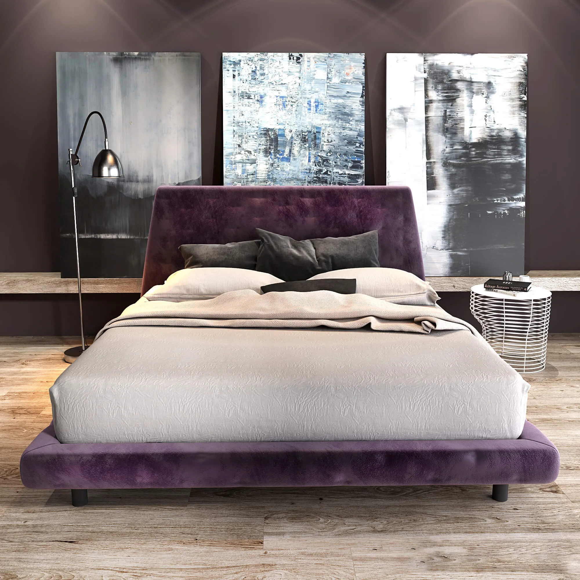 furniture – Bonaldo Joe Ego bed 2 3ds Max