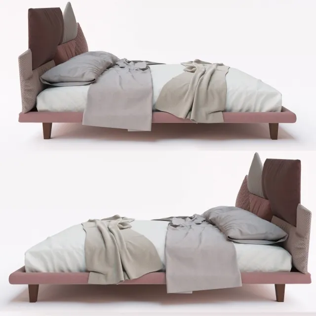 furniture – Bonaldo picabia bed 3ds Max