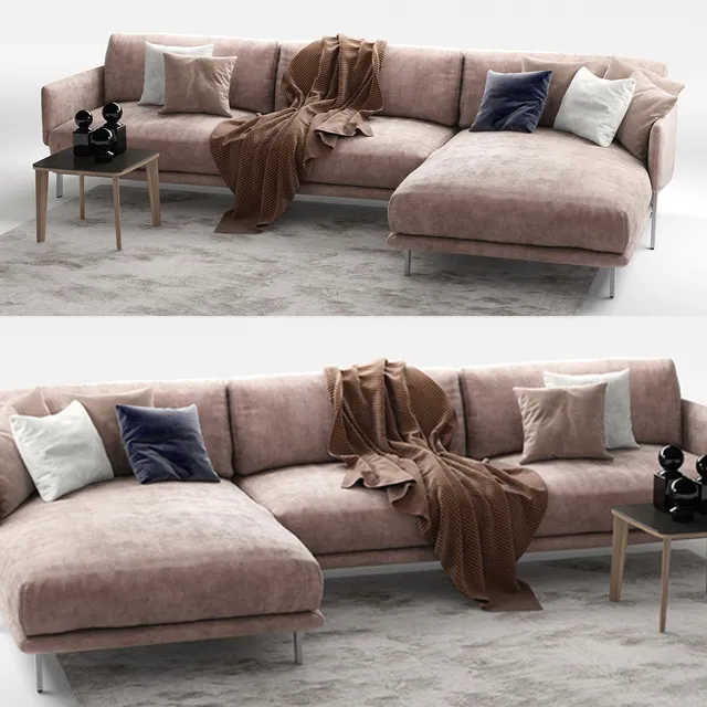 furniture – Bonaldo Structure sofa 3ds Max