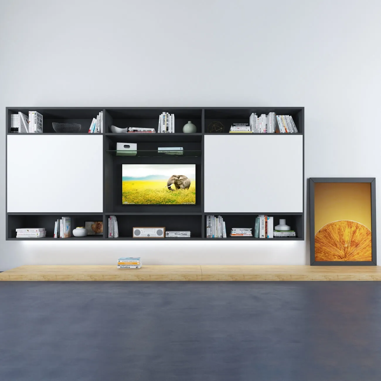 furniture – Bookcase 002 3ds Max