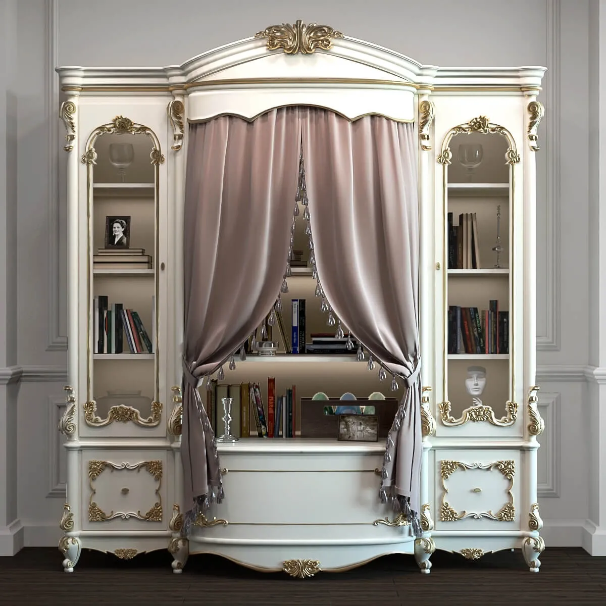 furniture – Bookcase 01 3ds Max