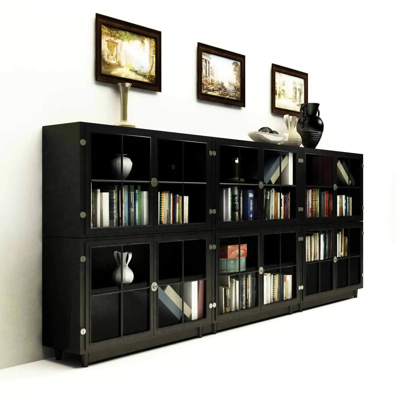 furniture – Bookcase factory Fusion 3ds Max