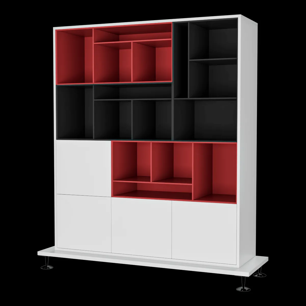 furniture – Bookcase LAS Enosi Evo 3ds Max