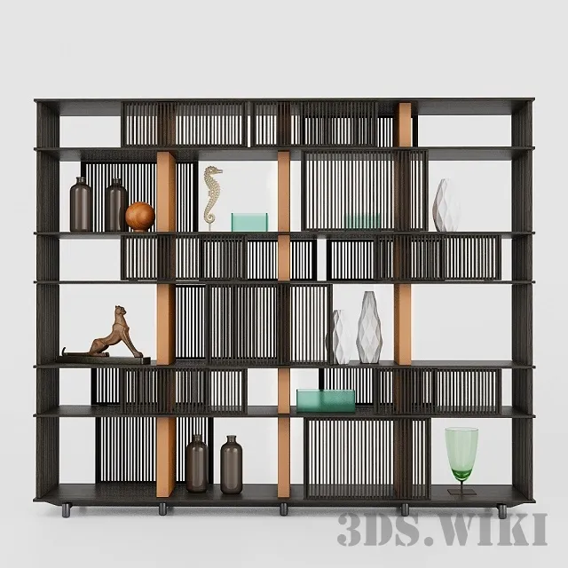furniture – Bookcase Lloyd 3ds Max
