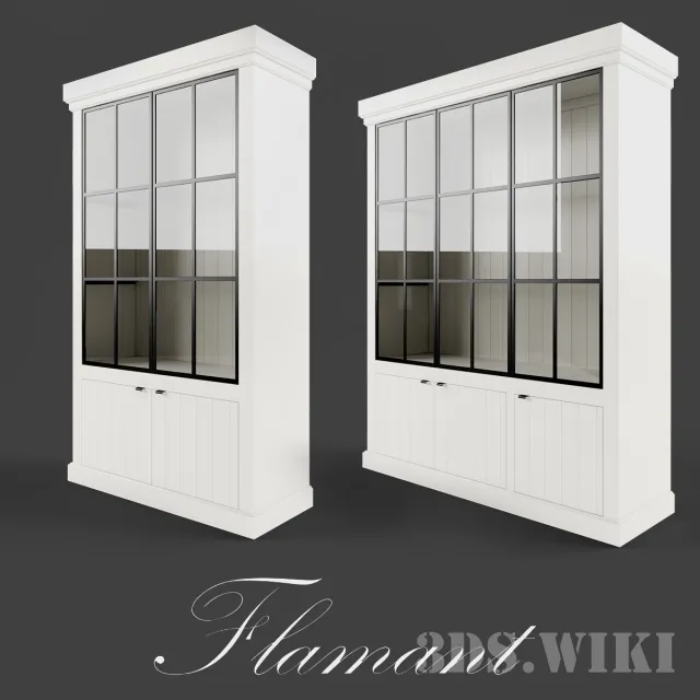 furniture – Bookcases Iron Jason 3ds Max