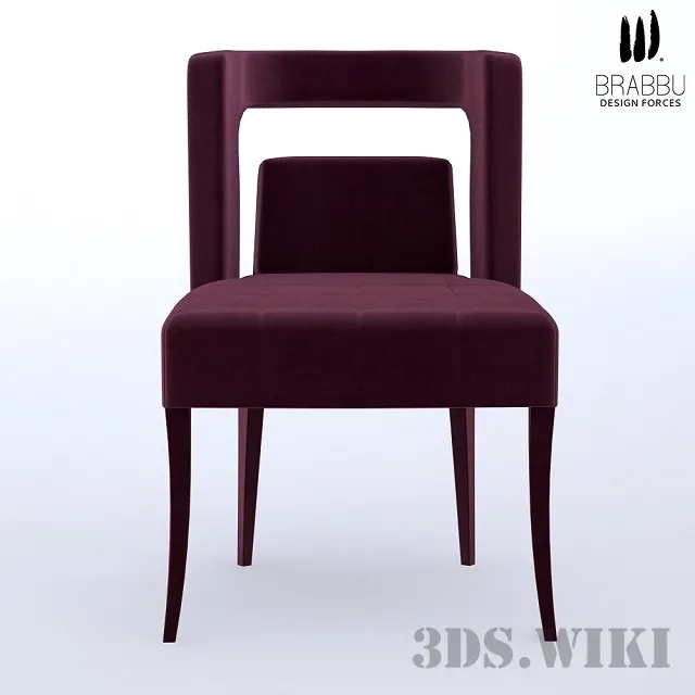 furniture – Brabbu Naj Dining Chair 3ds Max
