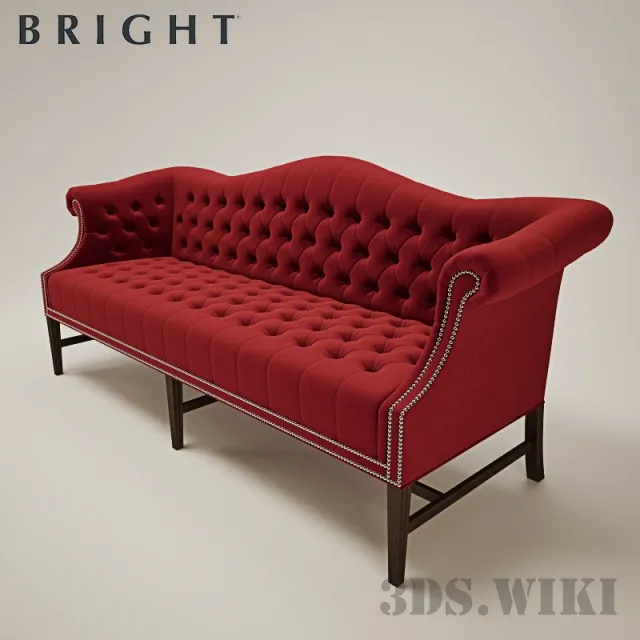 furniture – Bright Chair sofa Art. 5580 Camelback 3ds Max