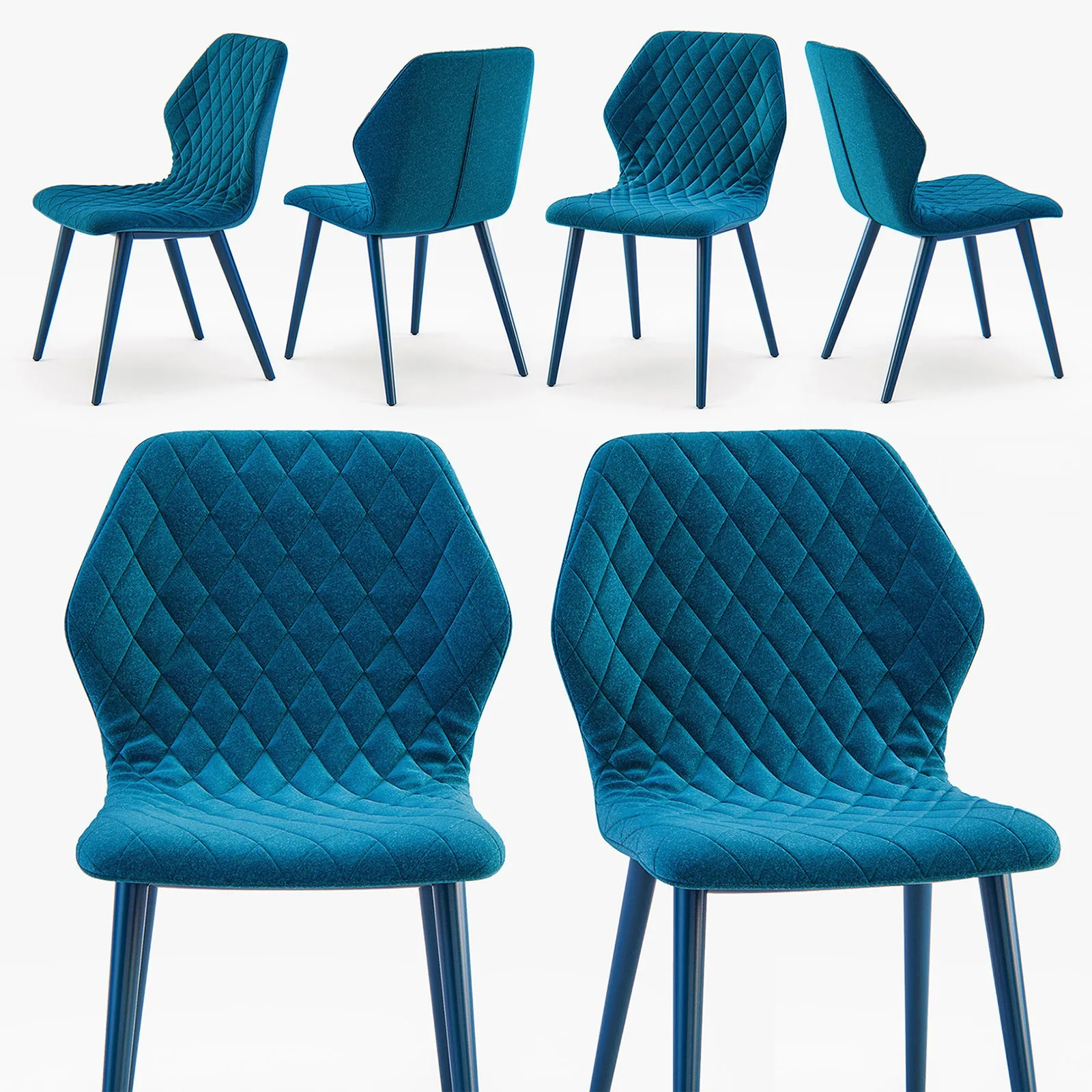 furniture – Bross Italia Ava chair 3ds Max