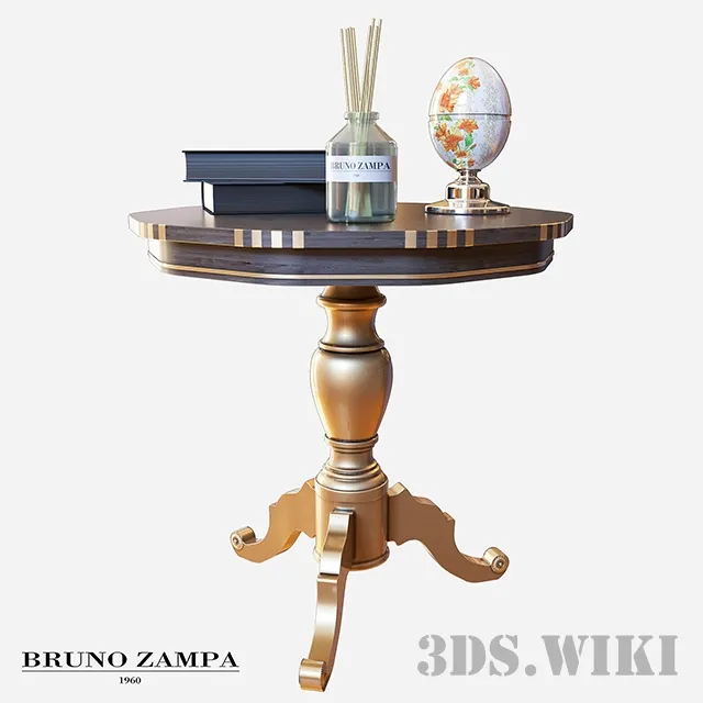 furniture – Bruno Zampa Venice side table 3ds Max