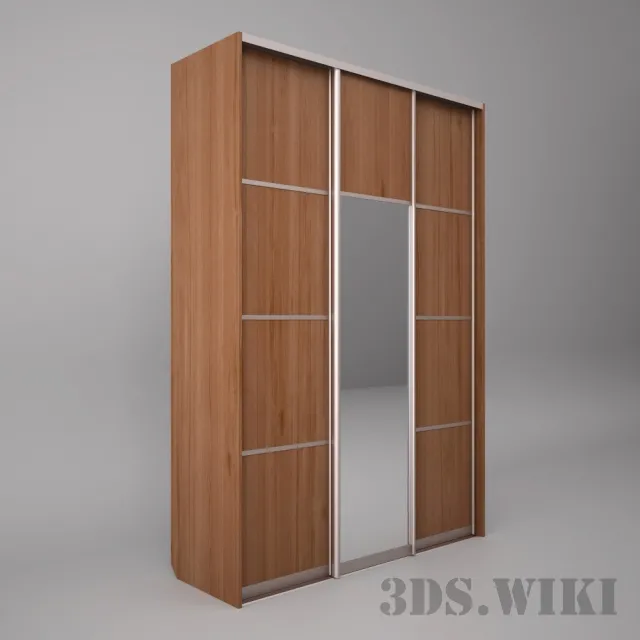 furniture – Built-in wardrobe 3ds Max