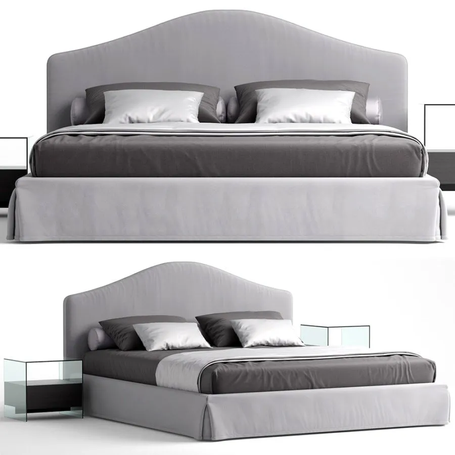 furniture – Busnelli bed Mayfair 3ds Max