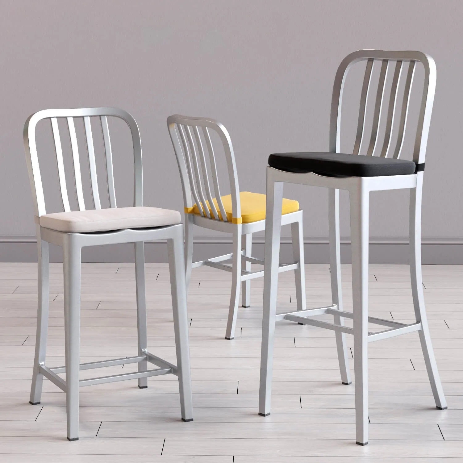 furniture – C and B Delta dinning and bar chairs 3ds Max