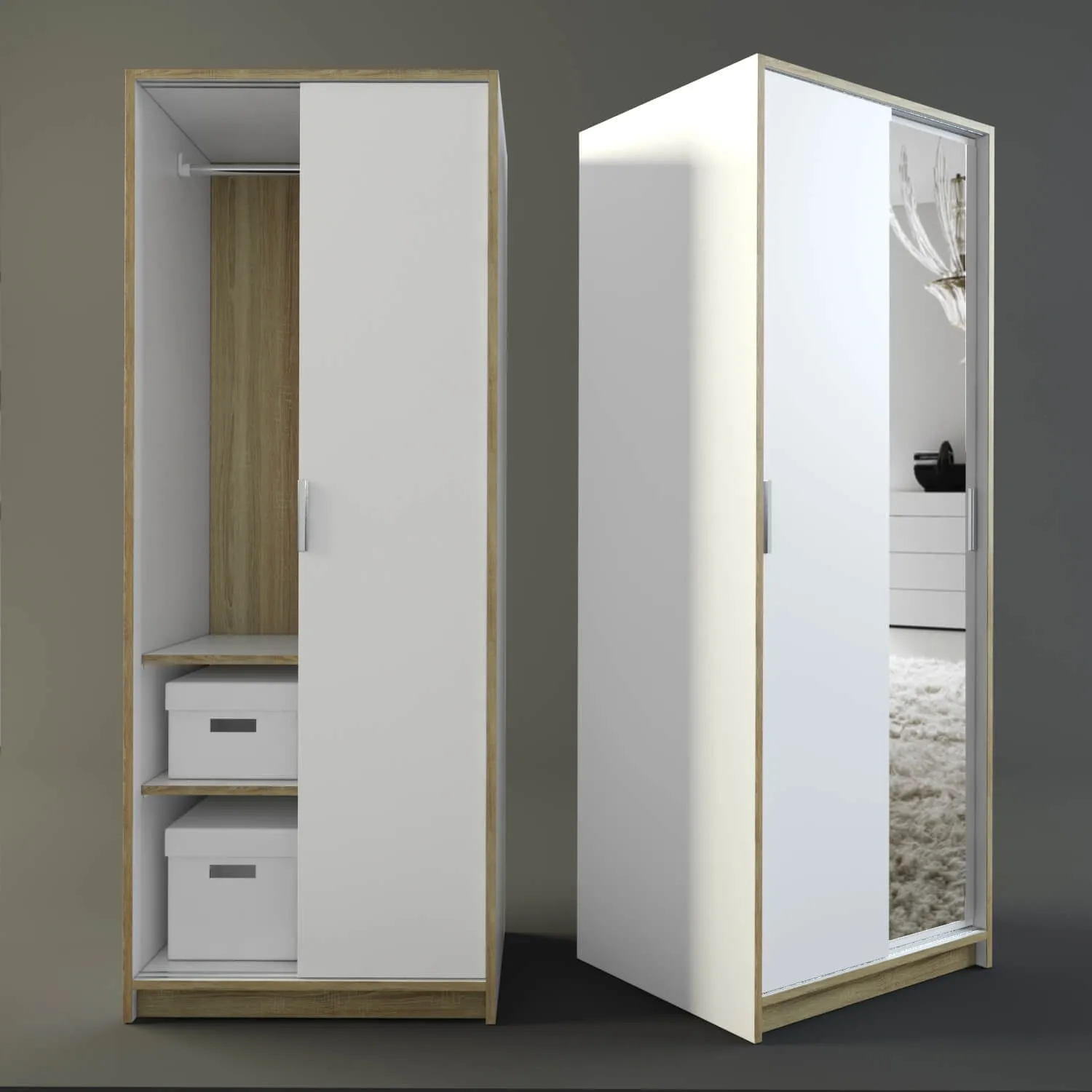 furniture – Cabinet Ikea Trysil 1 3ds Max