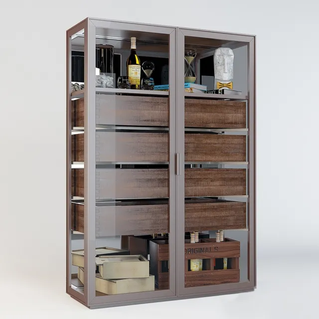 furniture – Cabinet – showcase Berger 3ds Max