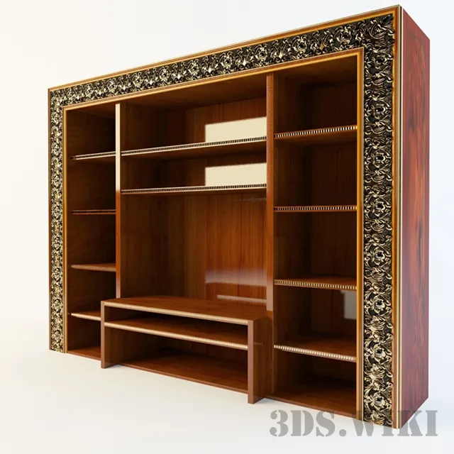 furniture – Cabinet with TV niche 3ds Max