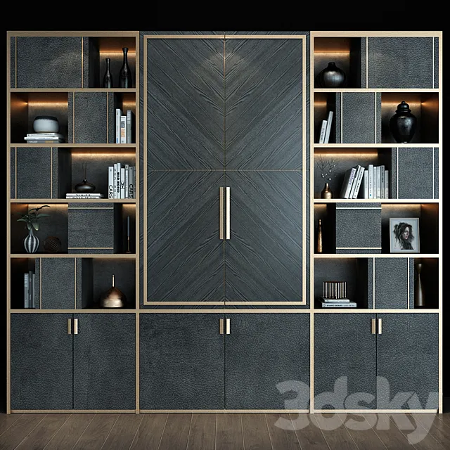 Furniture Cabinet_ 079 3DS Max Model