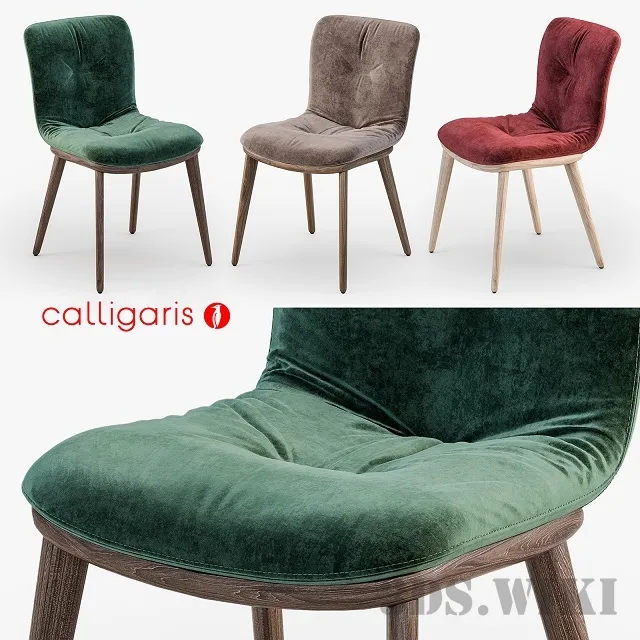 furniture – Calligaris Annie Chair 3ds Max
