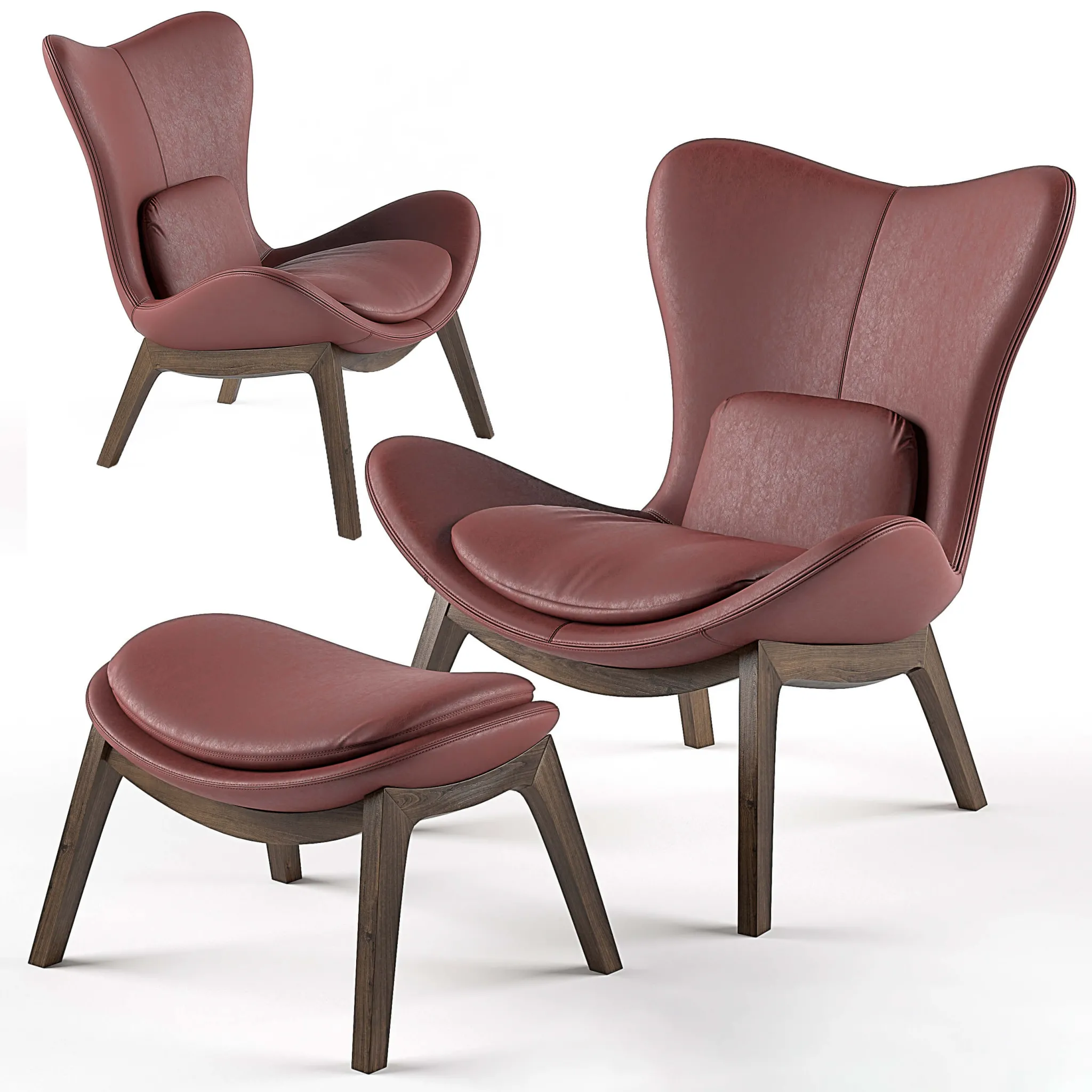furniture – Calligaris armchair 005 3ds Max