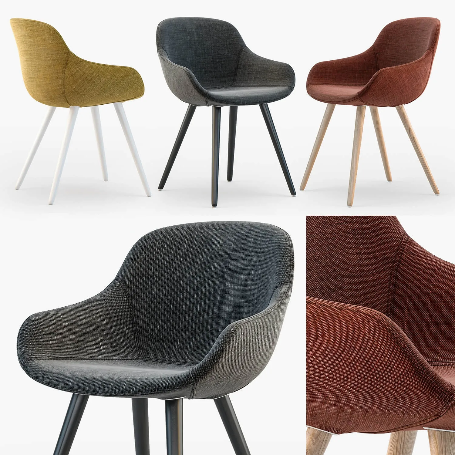 furniture – Calligaris Igloo armchair 3ds Max
